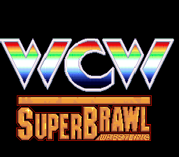 WCW Super Brawl Wrestling Title Screen